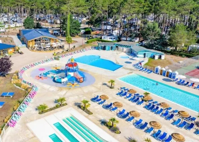 Mh 313 Les Dunes De Contis 3 Et 2salles De Bain Camping Saint-Julien-en-Born